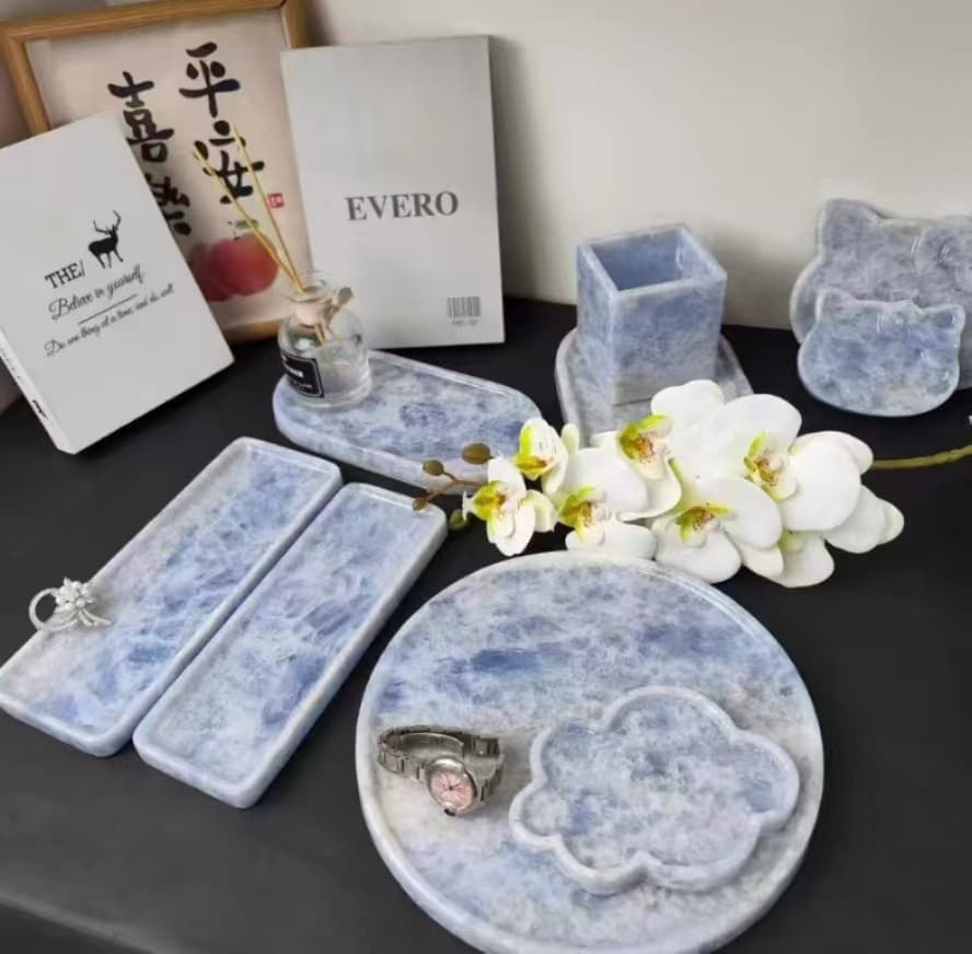 Luxury Marble Tea Tray Crafts