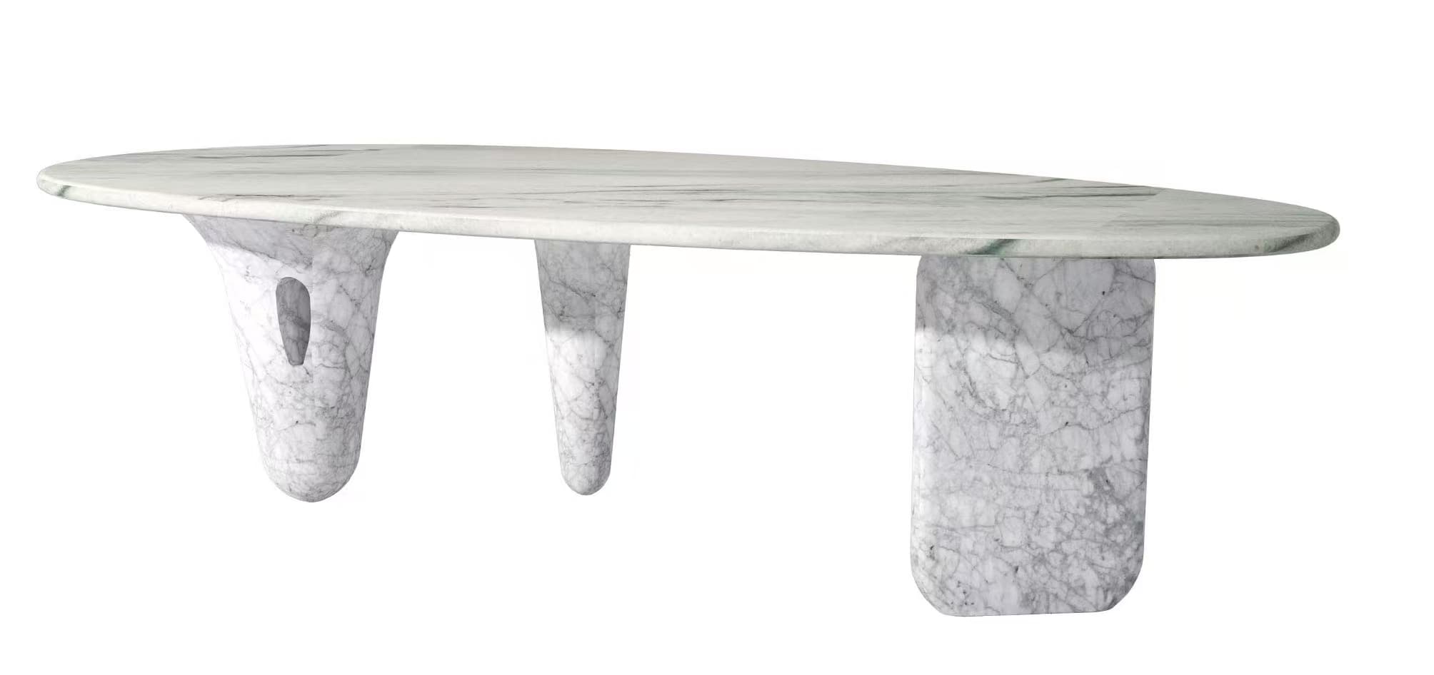 ARABESCATO CORCHIA White Marble Dinning Table