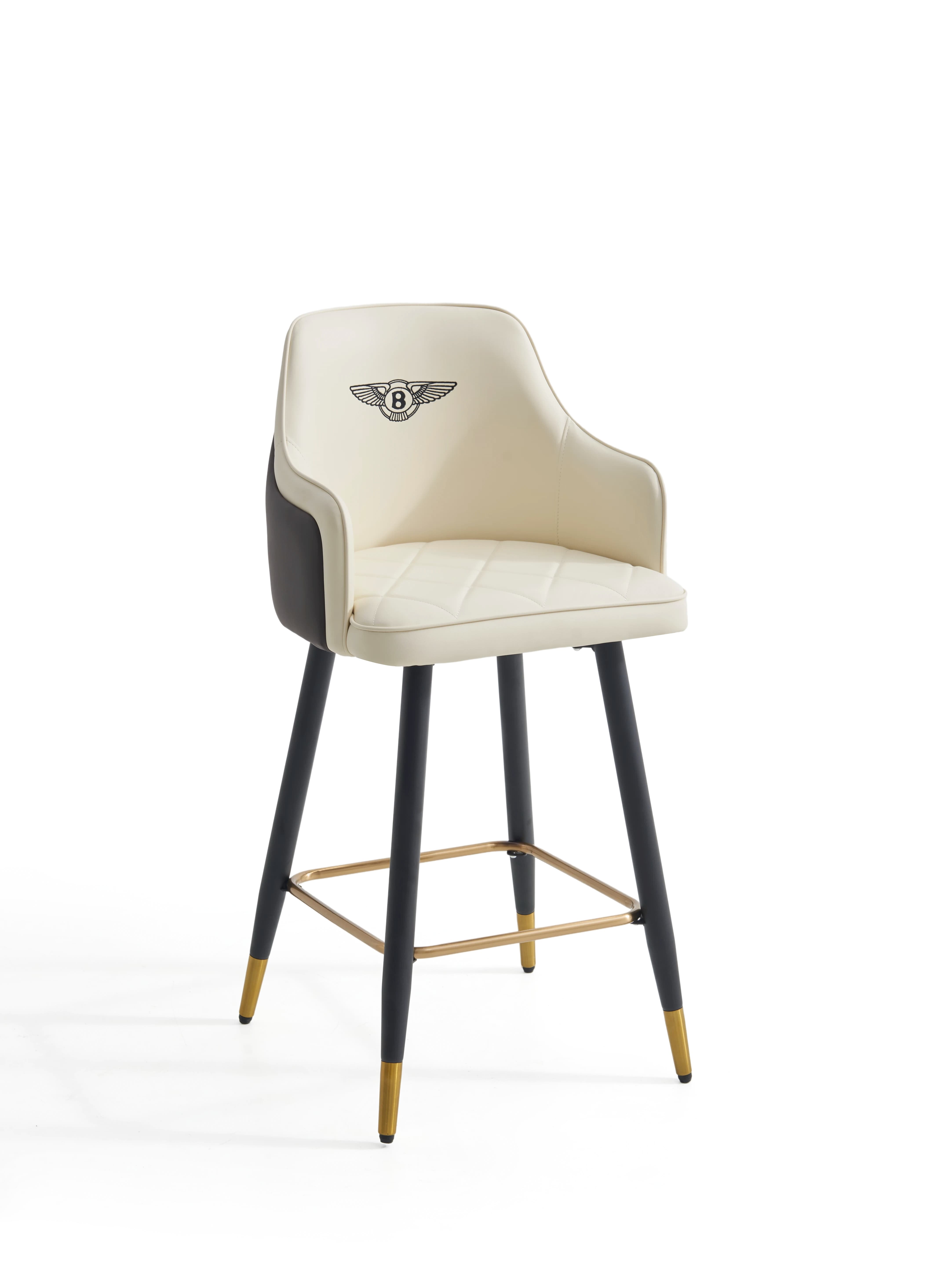 High Quality Modern Side Chairs Furniture Restaurant Counter Chair Solid Wood Pub High Chair Bar Stools