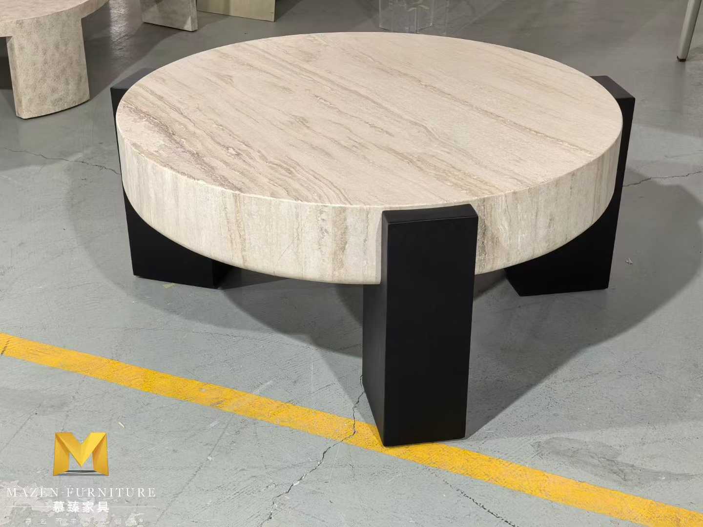 New Design Modern End Table Small Wooden Bedside Table 3 Layer Side Table with Charging Station Storage Basket