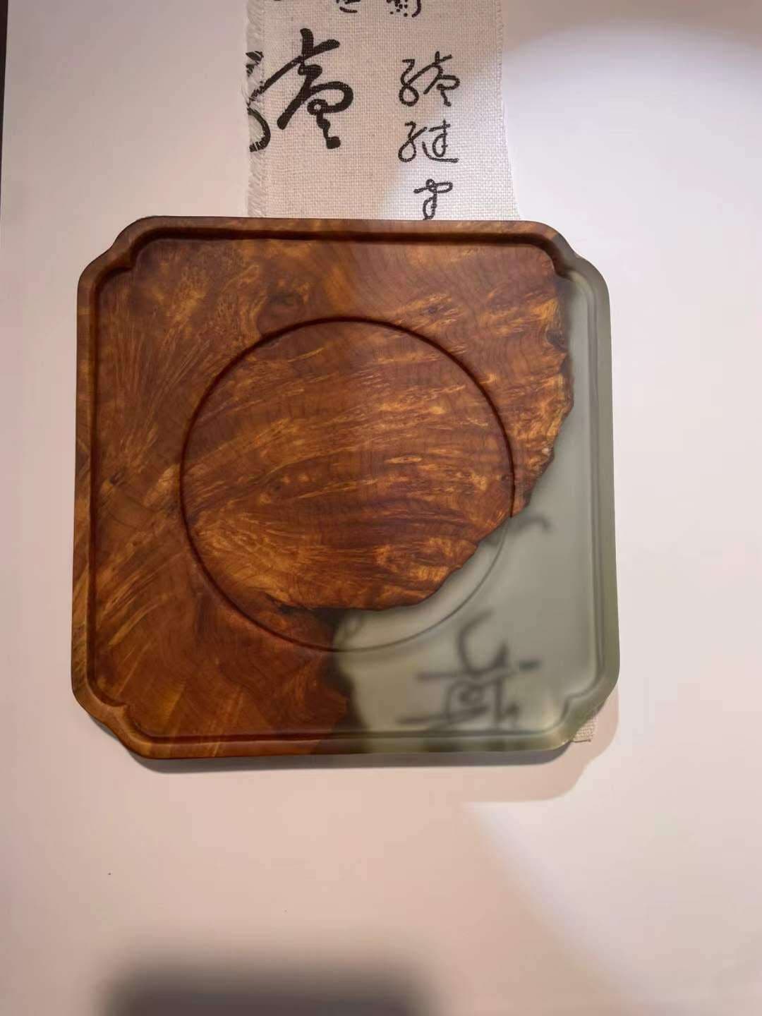 Direct Sell Wood Resin tray