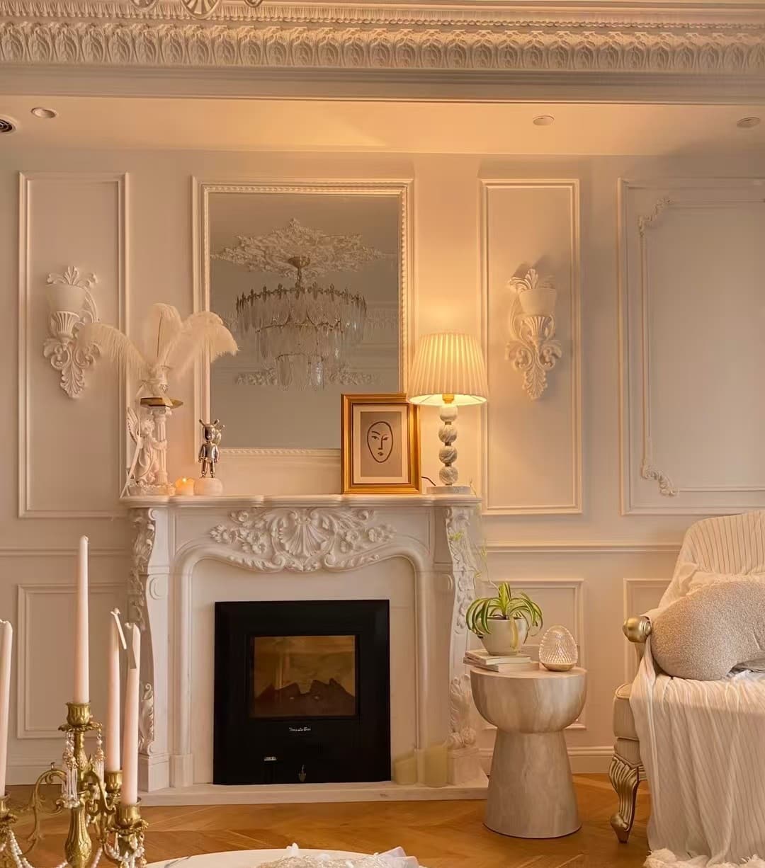 Ornate Fireplace