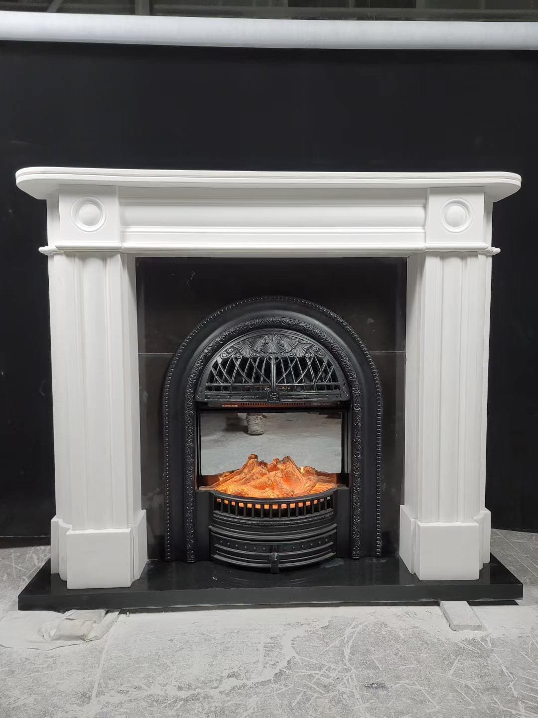Natural Stone Fireplace
