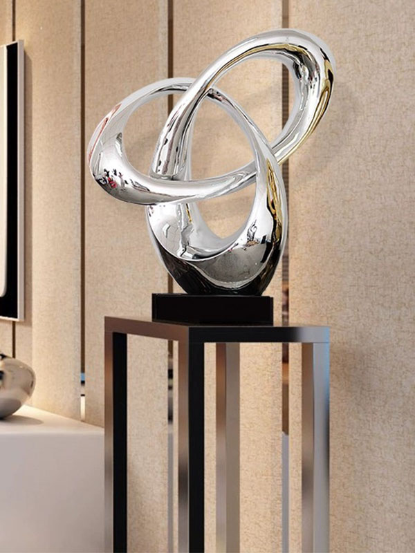 Stainless steel sculpture