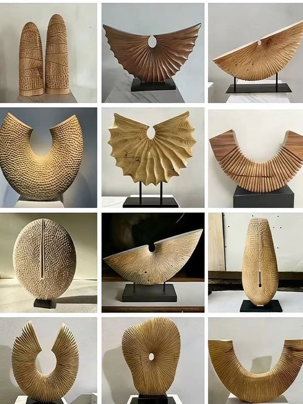 Wooden ornaments