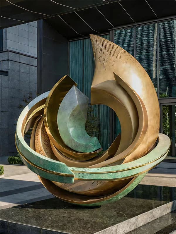 Stainless steel sculpture