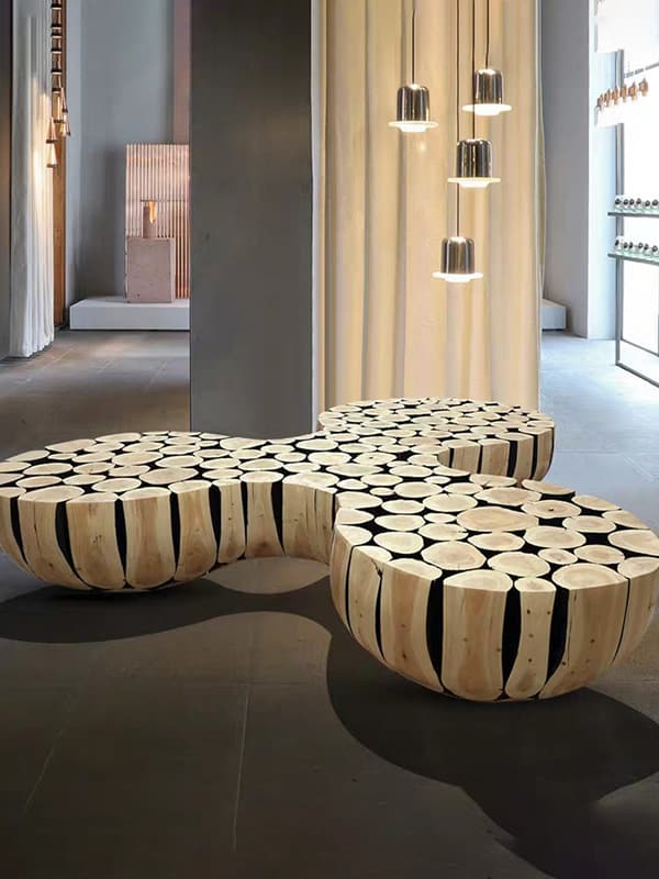 Wood Carving Art Furniture - DIY Wooden Bench Furniture