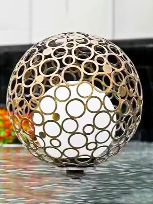 Metal Sphere Artwork